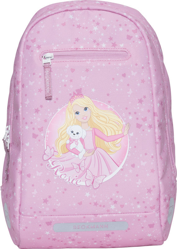Beckmann Schulrucksack Active Air Flx – 6-teilig – Rosie – 26,0 × 39,0 × 22,0 cm