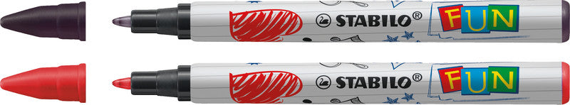 STABILO Tintenrollerpatronen – rot, 0,5 mm, geruchsarm, 3 Stk.