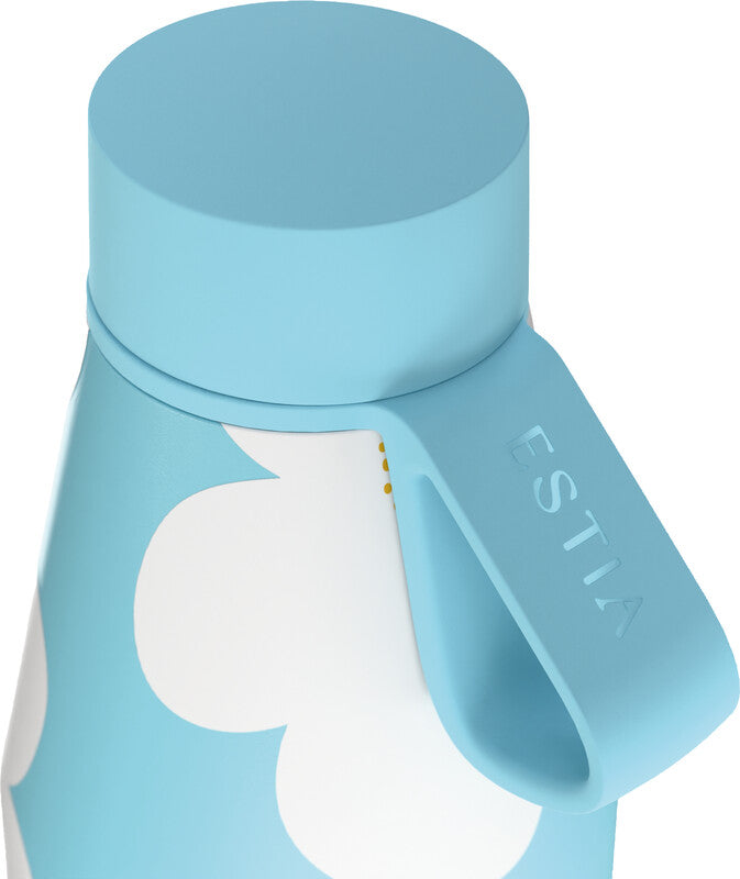 Estia Flow Isolierflasche 500 ml – Doppelwandig 12 h Heiss / 24 h Kalt, Edelstahl, Schraubdeckel