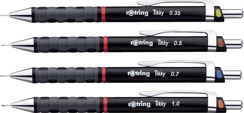 Rotring Tikky Druckbleistift – 1 mm, schwarz