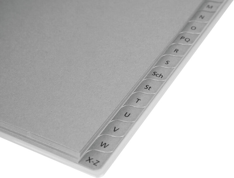 Biella Sammelmappe für A4, Karton, dunkelblau, mit Leinwandrücken