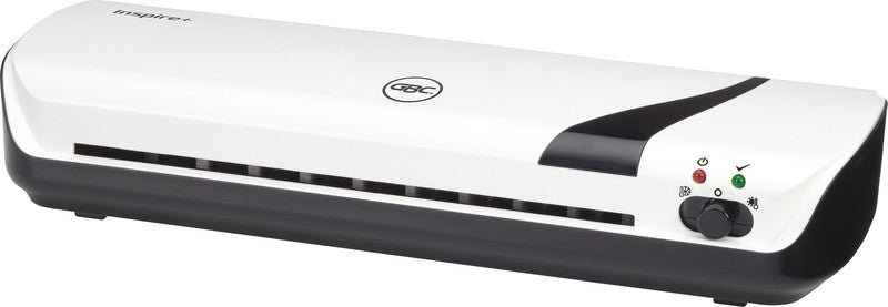 GBC Inspire+ Laminiergerät A4 – 2 Rollen, 75–125 µm, Kaltlamination, 4 Min. Aufheizzeit, 250 mm/min, Weiss