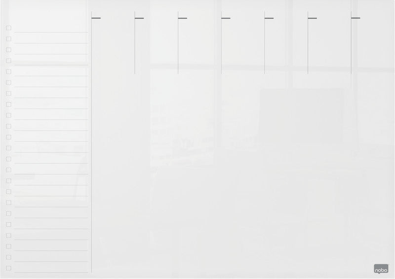 Nobo Whiteboard – 29,7 × 42 cm, Acryl