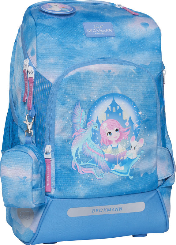 Beckmann Schulrucksack Active Air Flx – Fairytale – 26,0×39,0×22,0 cm – Recycelte Materialien