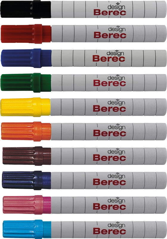 Berec Board-Marker 952 – Rundspitze 1-4 mm – Grün – Trocken abwischbar