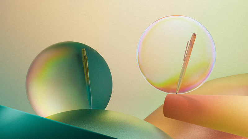 Caran d-Ache Kugelschreiber – Arktisgrün, Aluminium