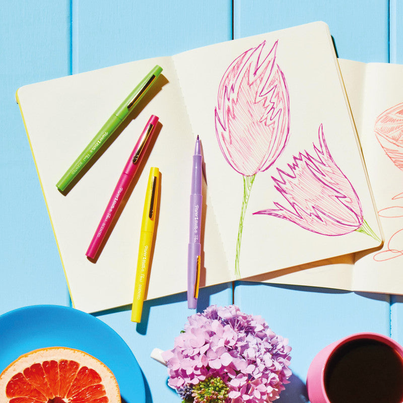 Papermate Filzstifte Flair, Strichbreite 0,7 mm, duftend, 6 Farben