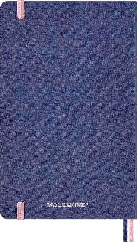 Moleskine Notizbuch Limited Edition Sakura, sortiert, Leimbindung, Hardcover, 176 Seiten, 100 g/m² – blau