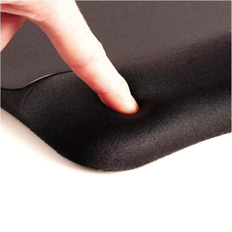 Fellowes Mausmatte mit Handgelenkauflage – Memory Foam – 235×201×25 mm – Schwarz