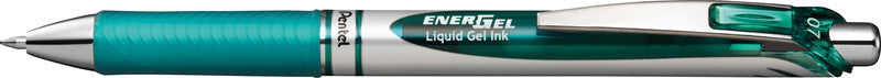 Pentel EnerGel X Gelschreiber – türkis, 0,7 mm, schnelltrocknend, Druck, nachfüllbar