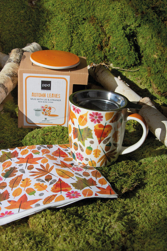 Ppd Servietten Autumn Leaves – 33 × 33 cm – 3-lagig, Tissue – 20 Stk., FSC