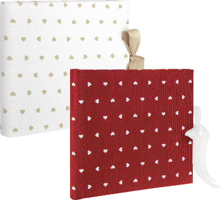 ZEP Gästebuch DELUXE – Pergaminzwischenblätter – 60 Seiten – 250 × 250 mm – Gebunden, Papier, Weiss