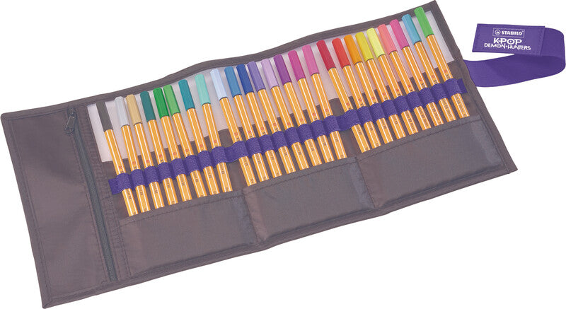STABILO point 88 Fineliner Set – 25 Stk., 0,4 mm, 25 Farben