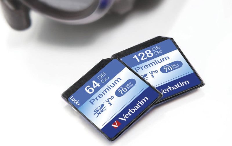 Verbatim Premium SDXC-Speicherkarte – 128 GB, Klasse 10