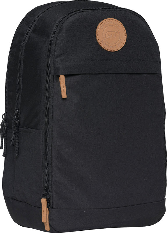 Beckmann Urban Rucksack – schwarz – 30,0×48,0×22,0 cm – recycelte Materialien
