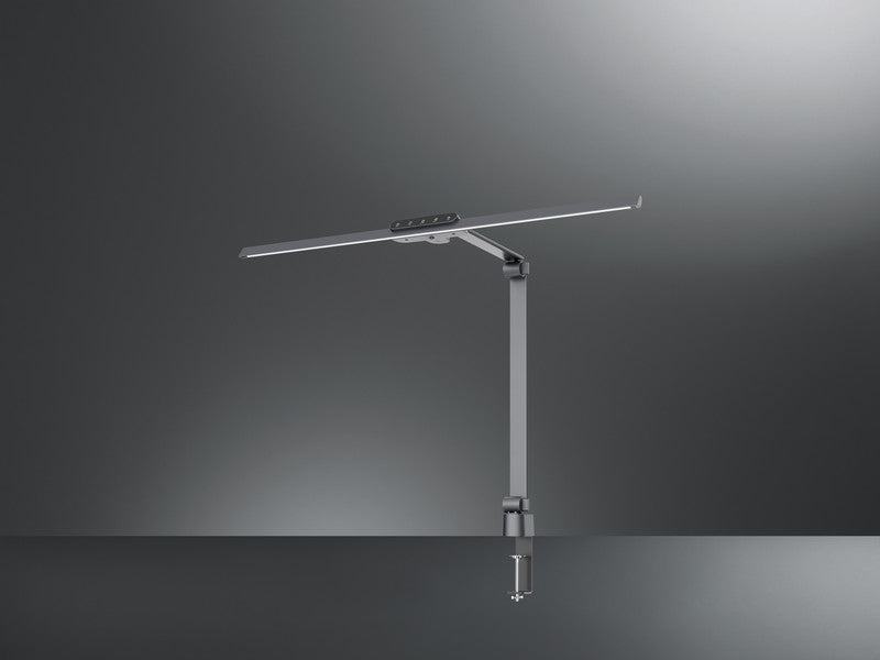 Hansa Bildschirmleuchte – 2700–6000 K, dimmbar, für 100 mm Klemmweite, 80 cm, anthrazit