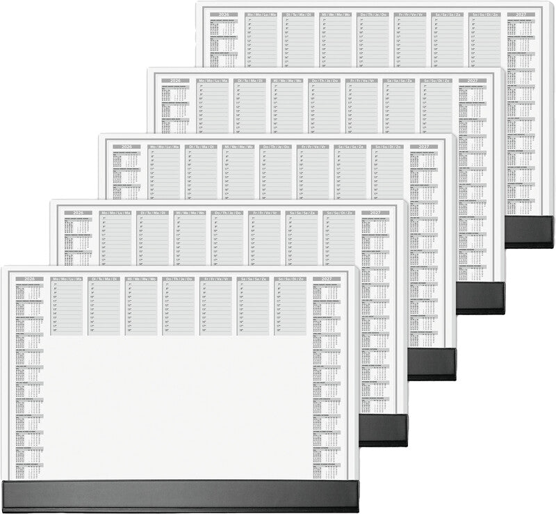 Sigel Kalender-Einlage – 2 Jahre pro Seite, 59,5 × 41,0 cm, 2026/2027