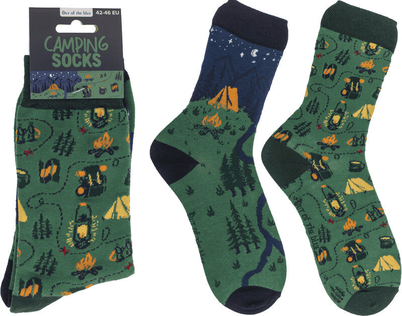 Out oft the blue Out of the Blue Socken Camping – mehrfarbig, Grösse 42–46