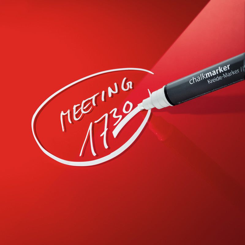 Sigel Whiteboard – 130 × 55 cm, Glas, magnetisch, Wandmontage, inkl. Magnetwürfel, Montagesatz