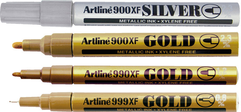Artline Metallic Permanent Marker – Silber