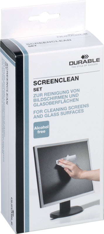 Durable Reinigungsset – 125 ml, für CRT- und TFT-Monitore