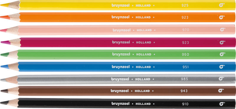 Bruynzeel Farbstift – Karminrot, Mine Ø 3,3 mm