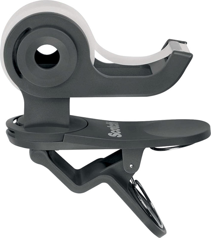 3M Scotch Tischabroller Clip & Twist – für Rollenbreite bis 19 mm, für Bandlänge bis 33 m, für Kern 1"