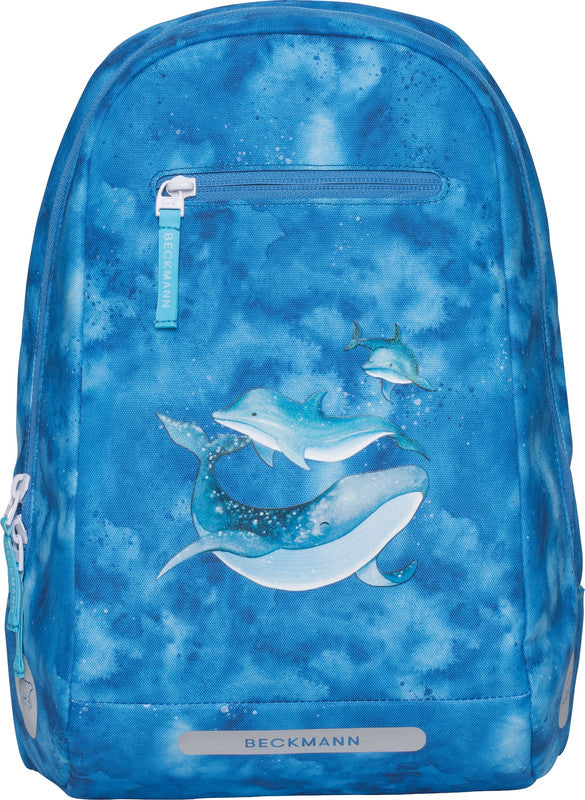 Beckmann Schulrucksack Active Air Flx – 6-teilig – Ocean – Recycelte Materialien – B 26,0×H 39,0×T 22,0 cm