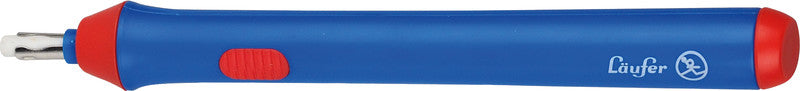 Laufer Ersatzradierer – für Bleistifte, Farbstifte – 50er-Pack – Kunststoff – Weiss – 4 × 100 × 4 mm