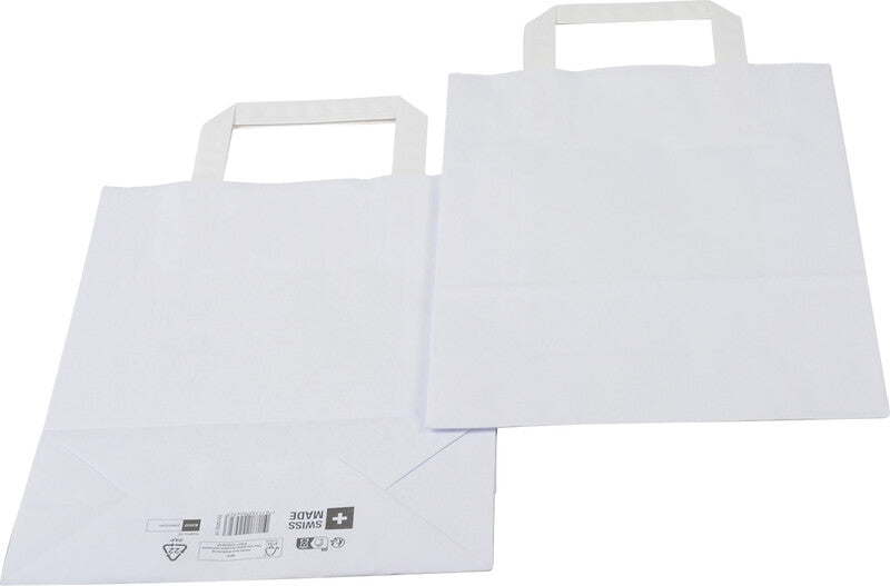 Elco Tragetasche, Weiss – 220 × 100 × 290 mm – 50 Stk.