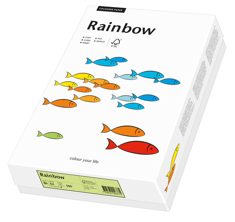 Scaldia Kopierpapier – A4, 80 g/m², Leuchtendgrün – für Inkjet, Laser, Kopierer – FSC – 500 Blatt