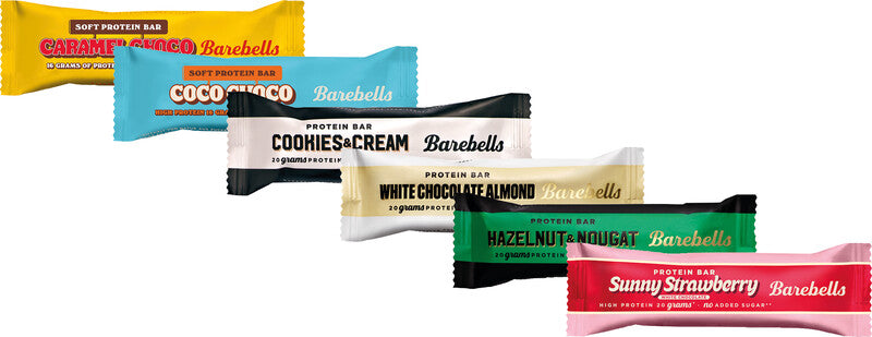 Barebells Proteinriegel – Choco Coco, ohne Zuckerzusatz, 55 g