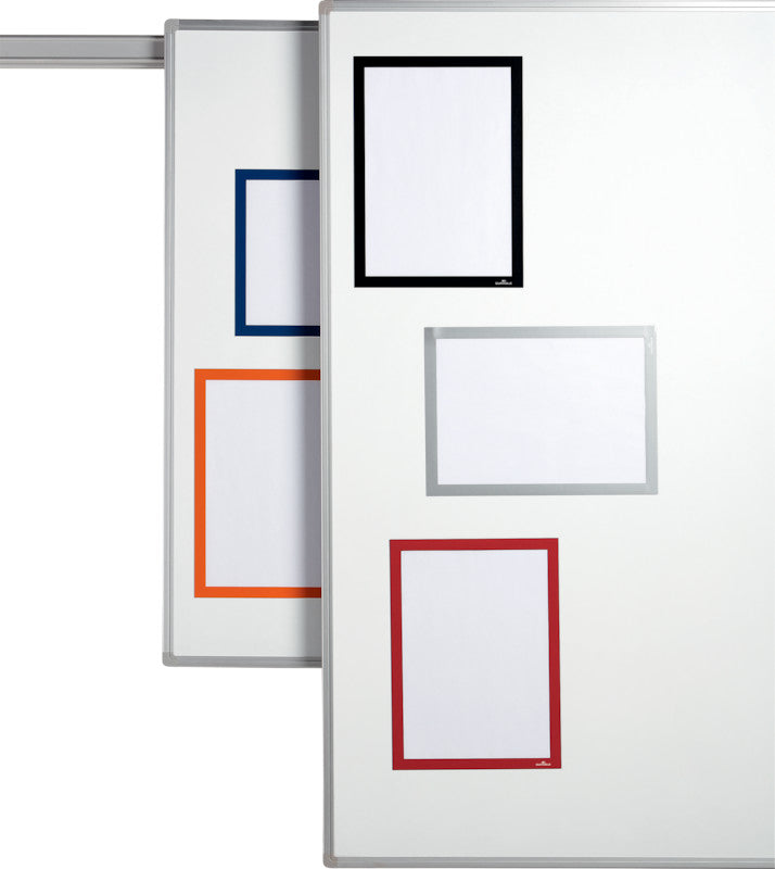 Durable DURAFRAME Magnetic Magnetrahmen – A5 – Schwarz – 5er-Pack