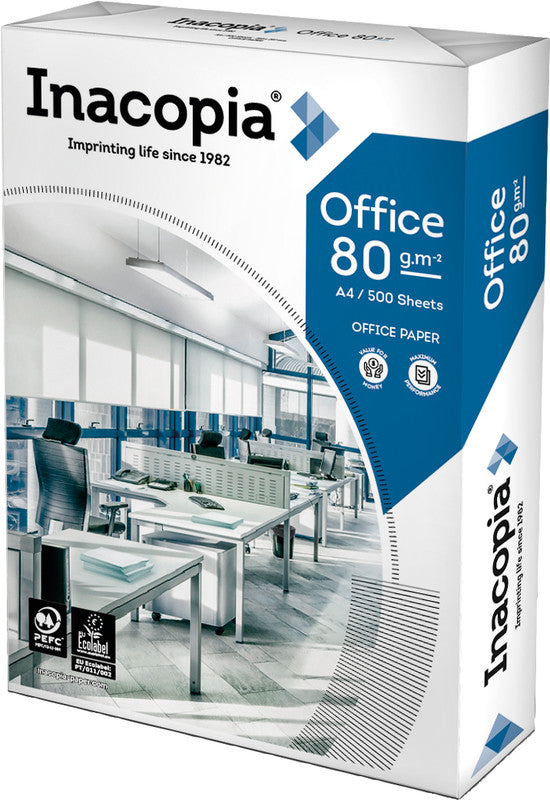 Papyrus Kopierpapier – A4, 80 g/m², CIE 161 – für Inkjet/Laser/Kopierer – FSC – 500 Blatt