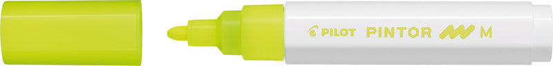 Pilot Pigment-Marker Pintor – Rundspitze 1,5-2,2 mm – Sortiert – 6er-Set – Deckend
