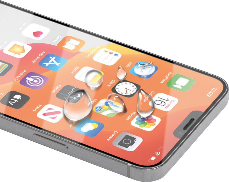 Mocolo Panzerglas-Displayschutz – für Apple iPhone 12 mini – transparent – fettabweisend