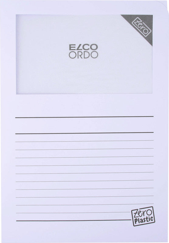 Elco Sichtmappe A4 – farbig sortiert, Papier, 50er-Pack