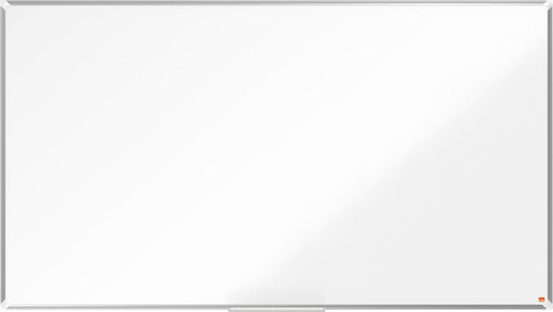Nobo Whiteboard – 189 × 107 cm, lackierter Stahl, magnetisch, Aluminiumrahmen, Wandmontage