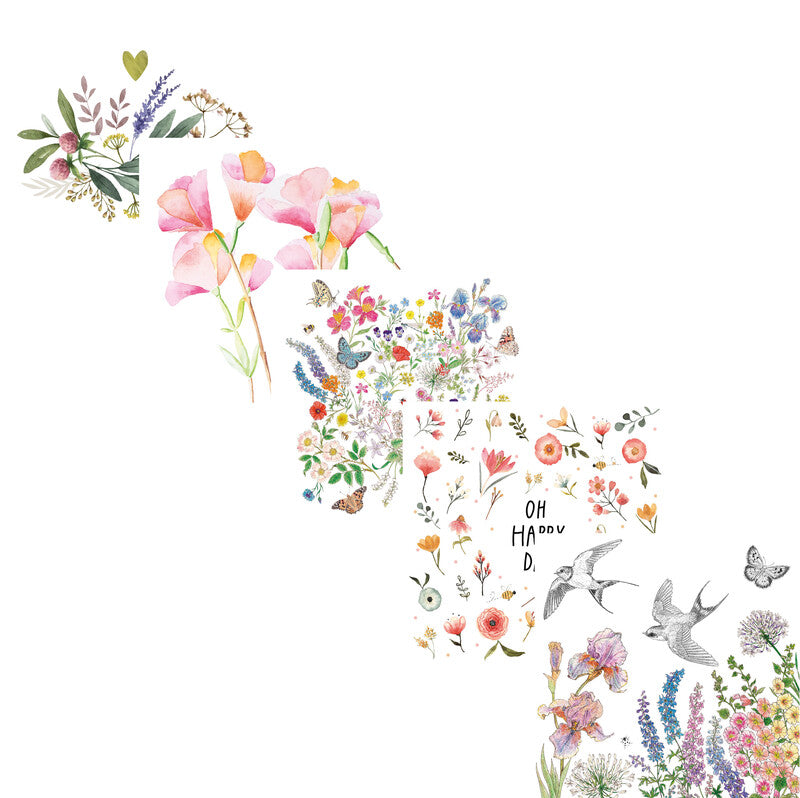 Ppd Servietten Provence – 33 × 33 cm – 3-lagig, Tissue – 20 Stk., FSC