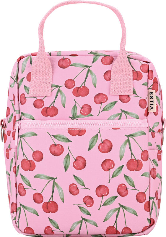 Estia Lunchtasche – 7,6 l – isoliert – Cherry Rose – mehrfarbig – Baumwolle – 200 × 270 × 140 mm
