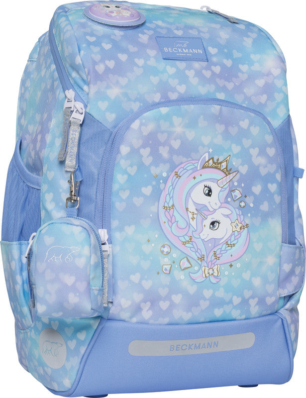 Beckmann Schulrucksack – Unicorn Princess Ice Blue