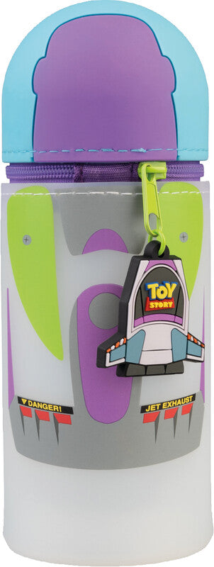 Disney Schlamperetui, Toy Story Buzz, Mehrfarbig, Silikon, 7 × 18 cm