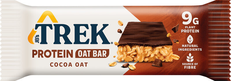 Trek Energieriegel – Cocoa Oat, vegan, 16 × 50 g (800 g)