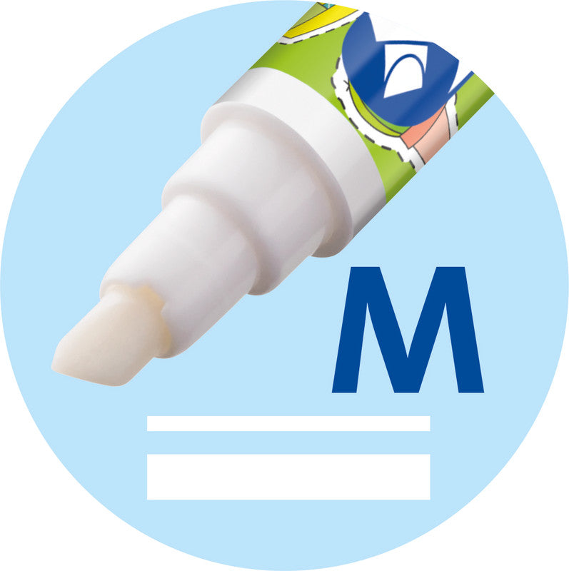 Pelikan Super Pirat Tintenlöscher – Keilspitze, Blau, Für Linkshänder Geeignet, Packung, 50 Stk.