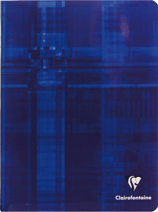 Clairefontaine Notizheft, 170 × 220 mm, liniert, Klammerheftung, Karton, 48 Blatt, 90 g/m² – sortiert