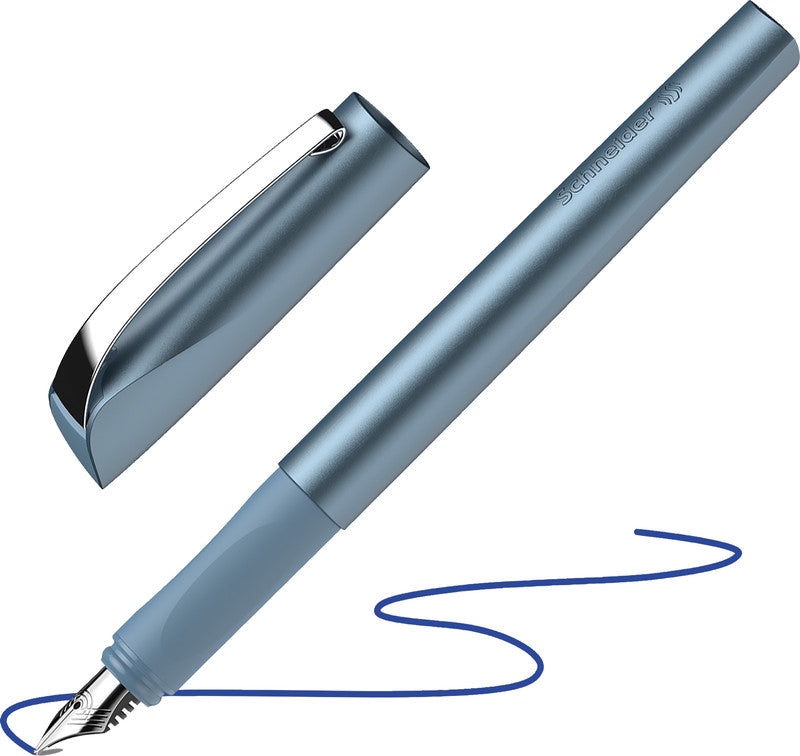 Schneider AG Schneider Ceod Shiny – Füllfederhalter – M – Blau – Edelstahl