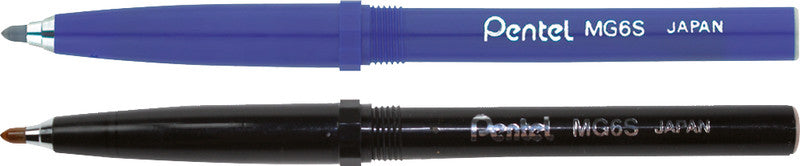 Pentel Rollerball-Mine – Schwarz, 0,6 mm, geruchsarm
