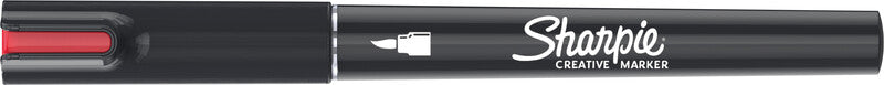 Sharpie Acrylmarker Creative – Pinselspitze 1,2-2,5 mm – Sortiert – 5er-Set – Für dunkle Oberflächen geeignet
