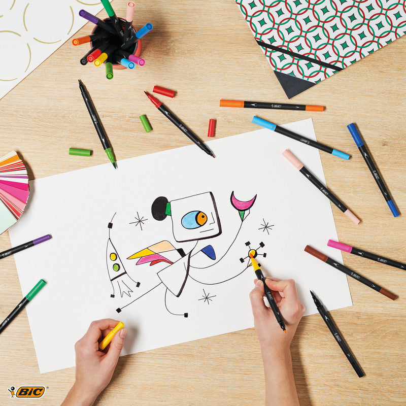 BIC Filzstifte, 12 Farben