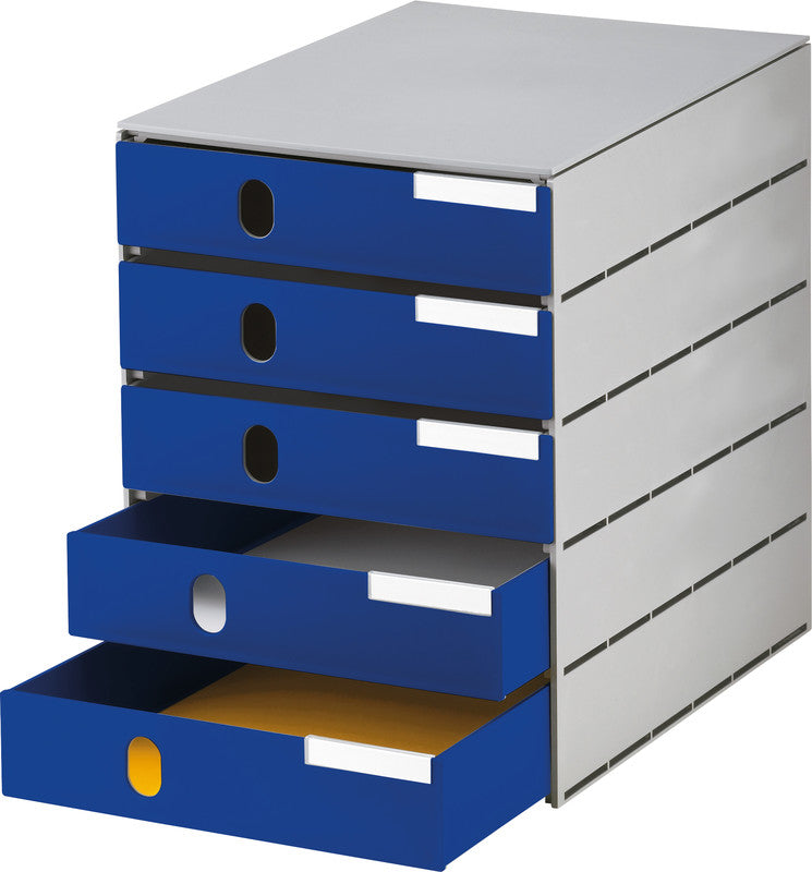 Styro Val Pro Schubladenelement Xtra-slim – für Format A4 – 243 × 335 × 323 mm